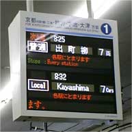 京阪京橋駅ホーム