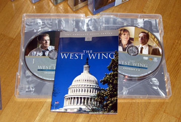 「ザ・ホワイトハウス（The West Wing）」6th Season ブックレット付き