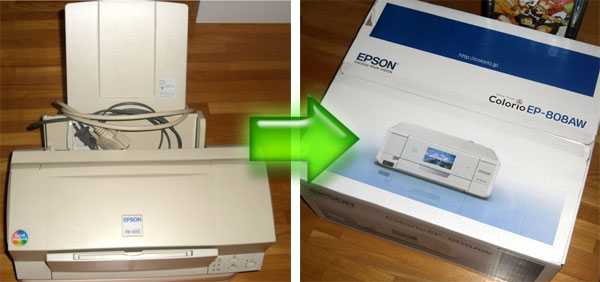 EPSON製カラリオEP-808AWを無線(Wi-Fi)接続する際の注意点2つ (約20年ぶりにプリンタを買い換えた) - Sakura scope
