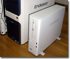 EPSON PC AT971筐体外観（写真右側）
