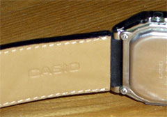 CASIO純正の腕時計バンド 取り寄せで1,806円