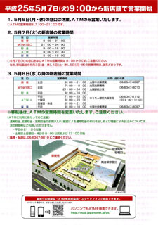 旧局舎保存部分・西梅田スクエア・新郵便局