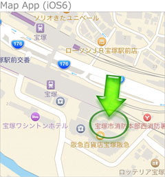 宝塚表記Map