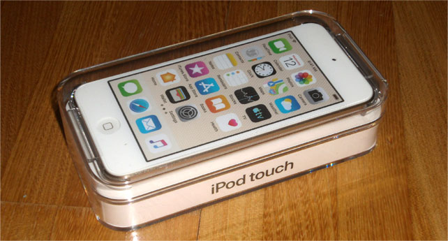 第7世代iPod touchゴールドのケース