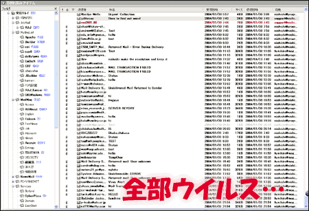 MyDoomの山