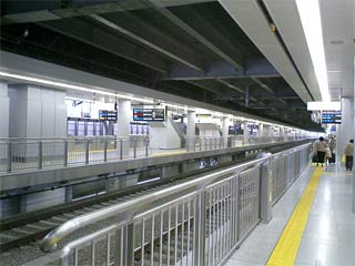 品川駅新幹線ホーム
