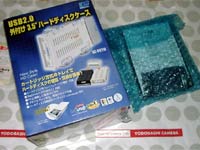 250GB HDDとケース