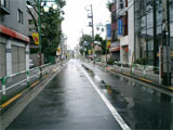 雨降ってます